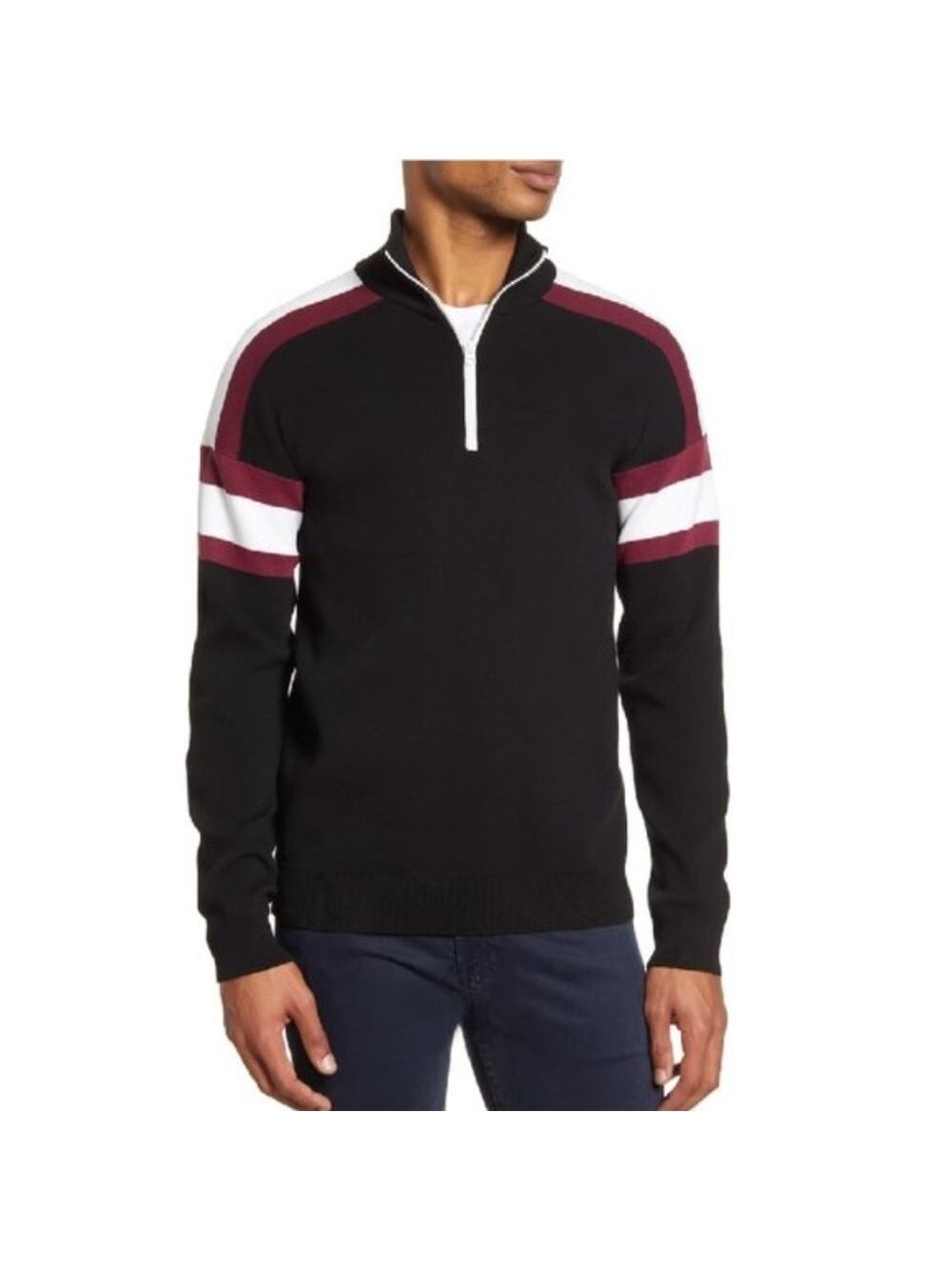 French Connection Larka Reg.Fit Quarter Zip Pullover
